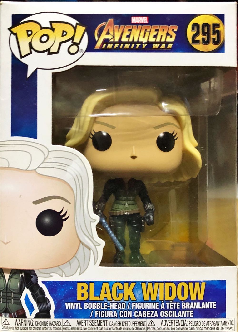 Funko Pop! Marvel: Avengers Infinity War Black Widow - Funko Pop action figure collectible [Barcode 889698264686] - Main Image 2