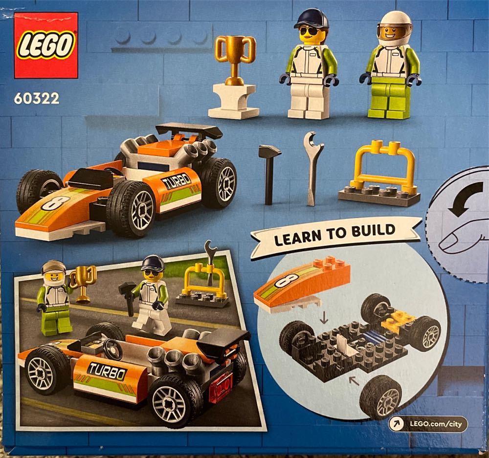 60322 Race Car F1 - Lego (Building Blocks) action figure collectible [Barcode 673419352000] - Main Image 3