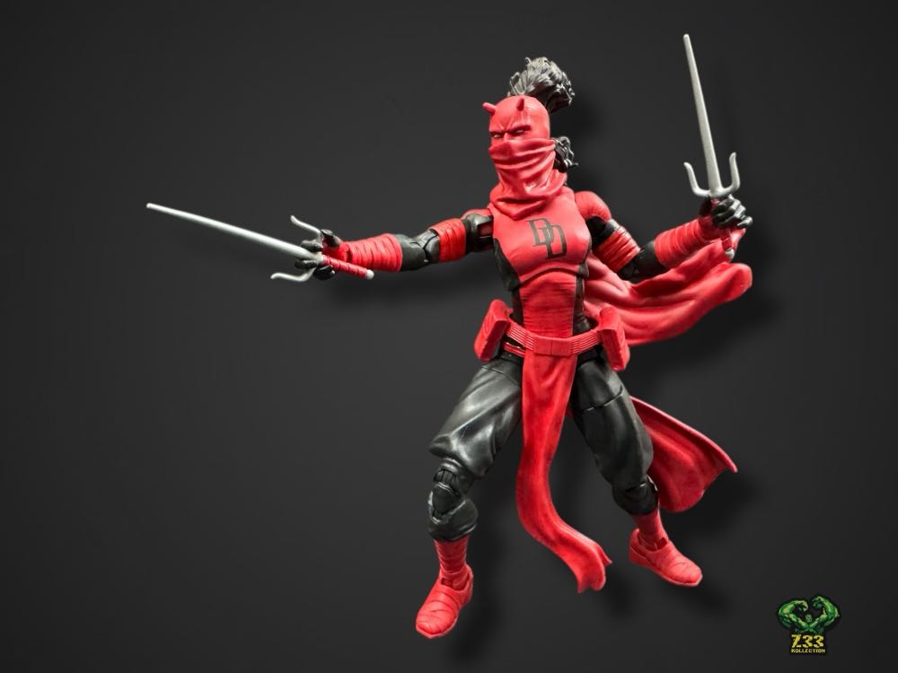 Marvel Legends (2011-????) (Retro06x07) Daredevil - Hasbro (Marvel Legends Retro Spider-Man) action figure collectible - Main Image 2
