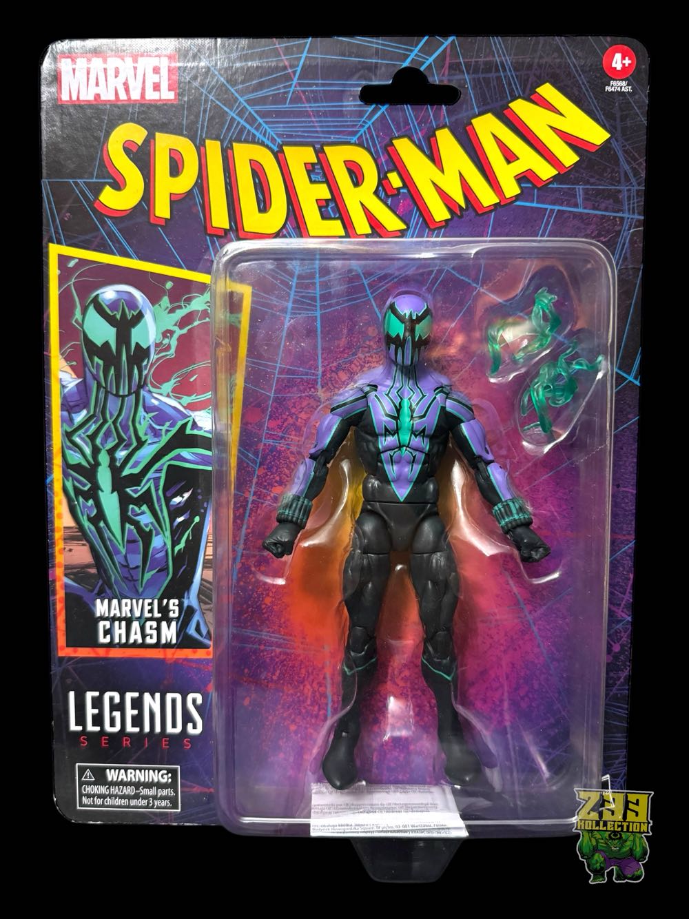 Marvel Legends (2011-????) (Retro06x10) Chasm - Hasbro (Marvel Legends Retro Spider-Man) action figure collectible - Main Image 3
