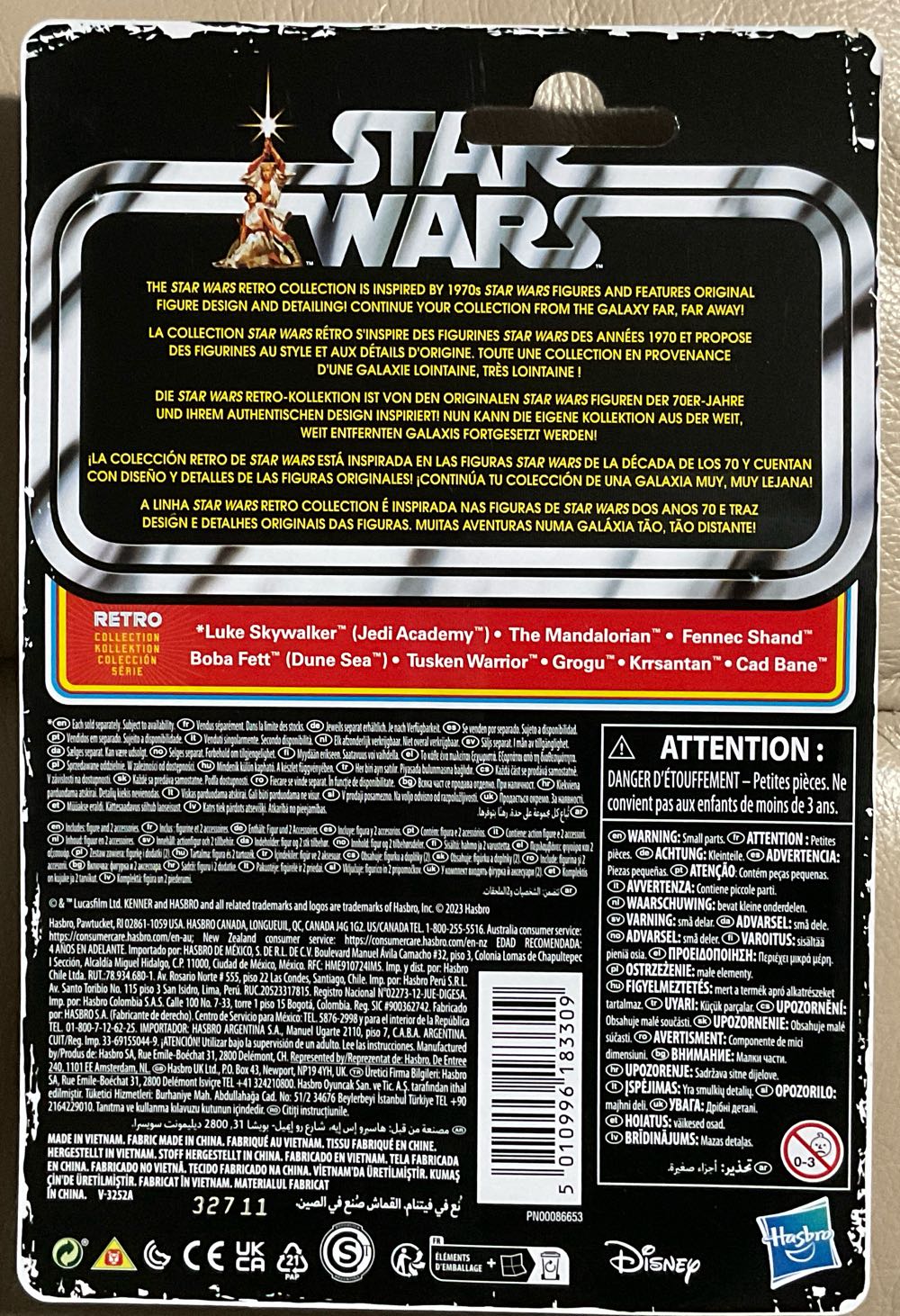 Retro Collection (Boba) - Mandalorian - Hasbro/ Disney (The Book Of Boba Fett) action figure collectible - Main Image 2