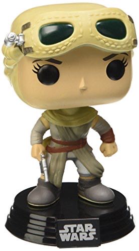 Funko 019522 Pop Star Wars Episode 7 Rey With Goggles 73 Vinyl Bobble Head Figure 10 Cm  action figure collectible [Barcode 849803062293] - Main Image 1