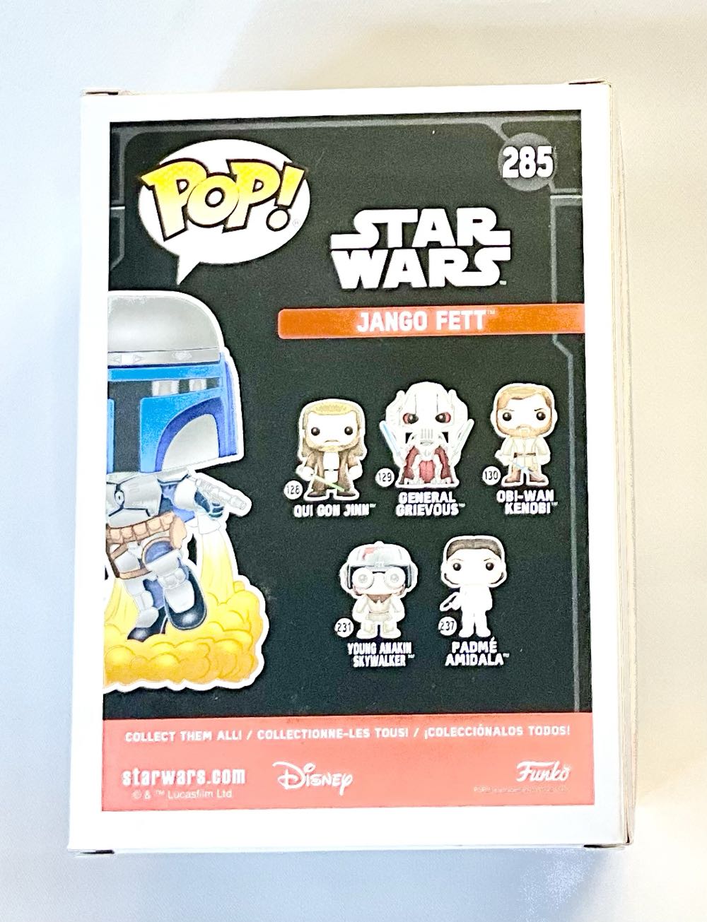 Funko Pop! Star Wars: Jango Fett #285 Exclusive  (Funko Pop!) action figure collectible [Barcode 889698316842] - Main Image 2