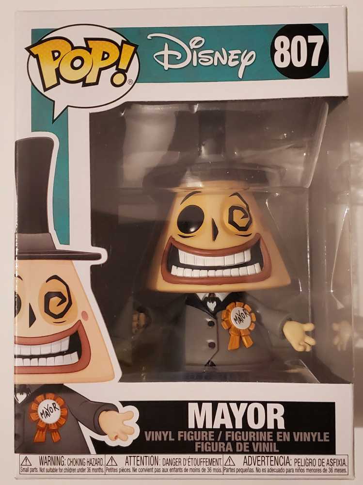 The Nightmare Before Christmas: The Mayor Chase #807 - Funko (The Nightmare Before Christmas) action figure collectible [Barcode 889698481816] - Main Image 2