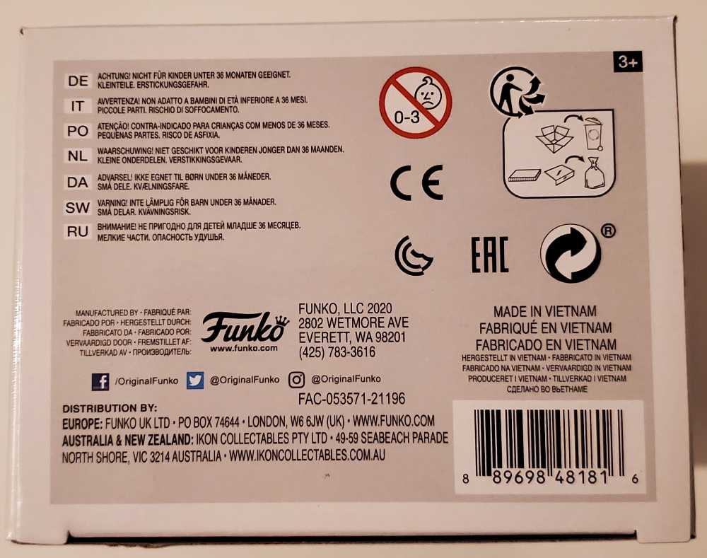 The Nightmare Before Christmas: The Mayor Chase #807 - Funko (The Nightmare Before Christmas) action figure collectible [Barcode 889698481816] - Main Image 3