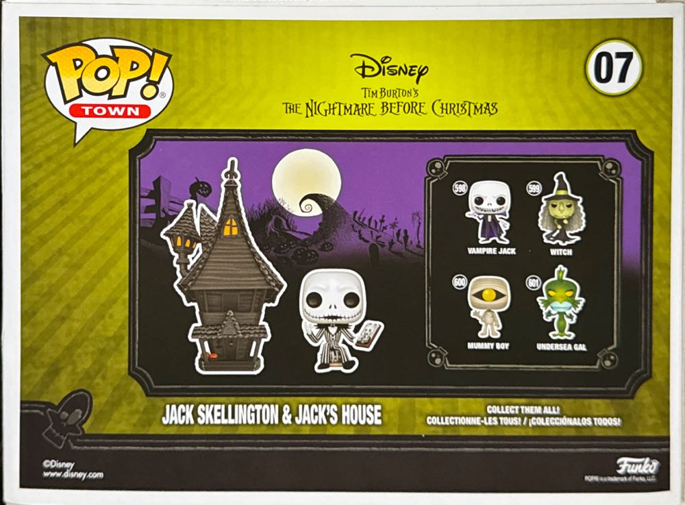 Jack Skellington And Jack’s House - Funko (The Nightmare Before Christmas) action figure collectible [Barcode 889698425995] - Main Image 2