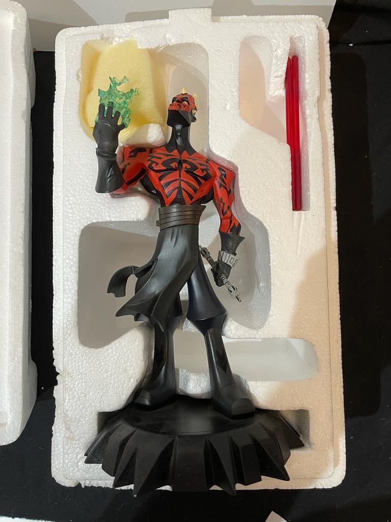 Star Wars Animated Darth Maul - Gentle Giant (Star Wars) action figure collectible [Barcode 871810006465] - Main Image 2