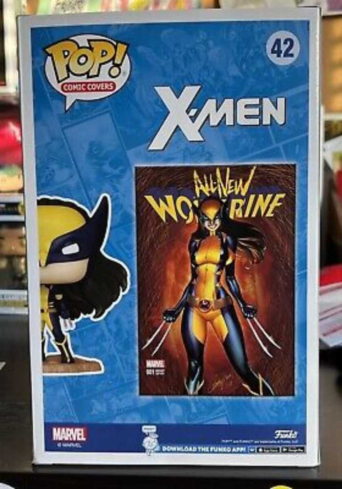 Wolverine Wolverine #1 Exclusive 42 Pop! Funko Comic X 23 Marvel All New - Funko (Comic Covers) (Marvel Comics) action figure collectible [Barcode 889698770569] - Main Image 2