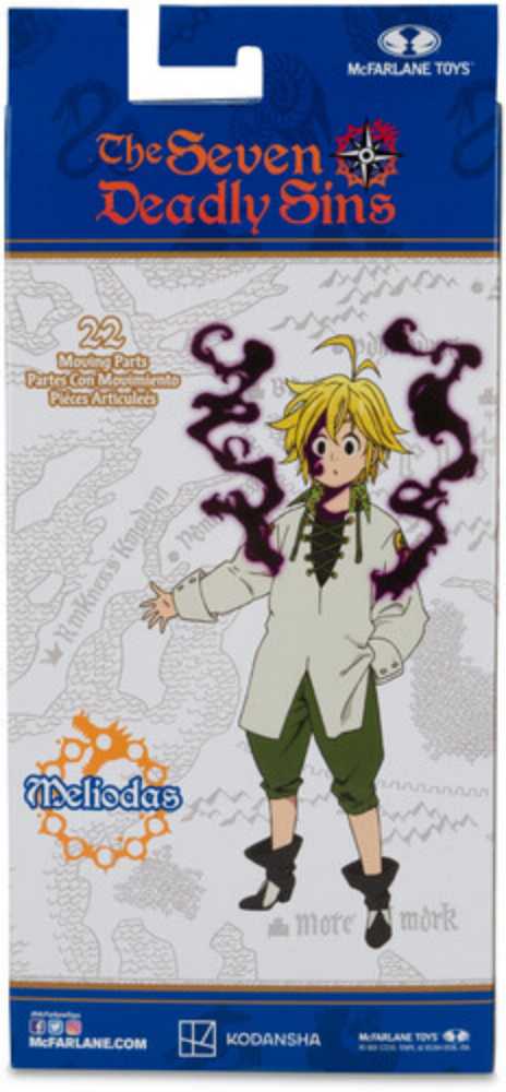 The Seven Deadly Sins Meliodas (Demon Mode) - McFarlane (The Seven Deadly Sins) action figure collectible [Barcode 787926128178] - Main Image 3