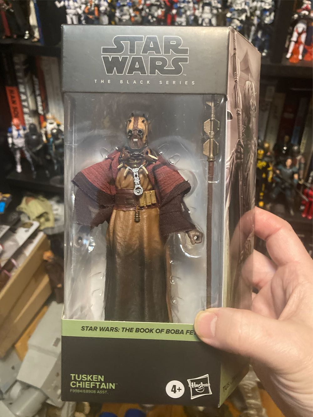 Black series. The Book Of Boba Fett. #06 Tusken Chieftain - Hasbro (Star Wars : The Book of Boba Fett) action figure collectible [Barcode 5010996222725] - Main Image 4