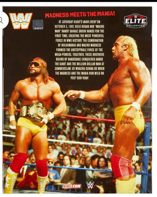 Ringside Exclusive - Mattel (The Mega Powers Hulk Hogan & Macho Man Randy Savage) action figure collectible - Main Image 2