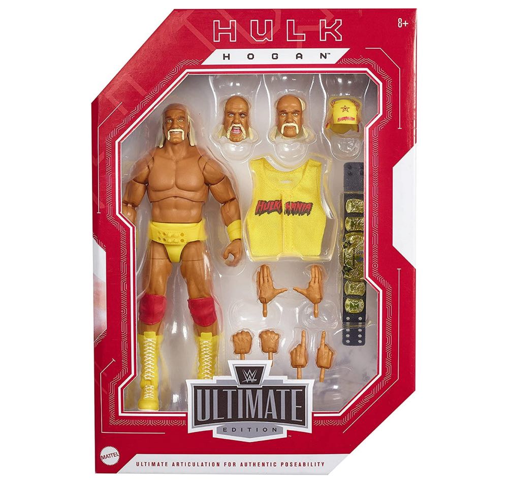 Hulk Hogan - Mattel (WWE Ultimate Edition) action figure collectible - Main Image 3