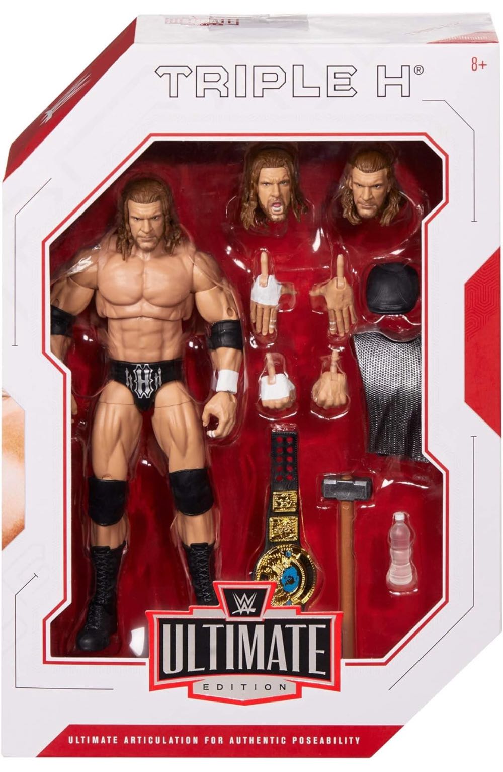 Triple H - Mattel (WWE Ultimate Edition) action figure collectible - Main Image 3
