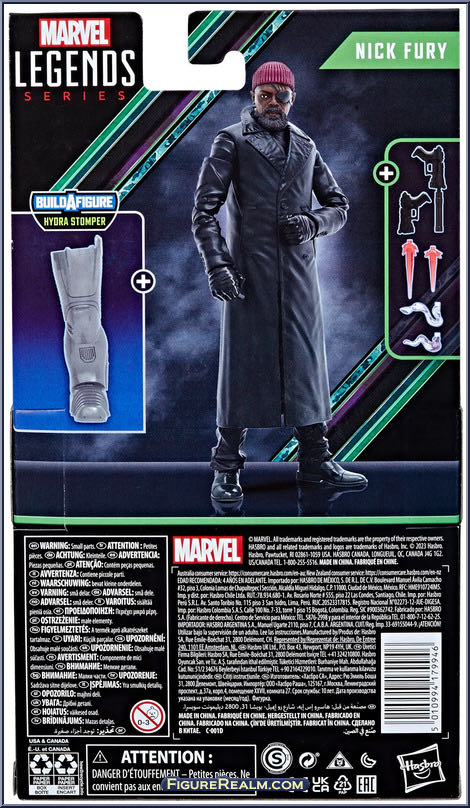 Marvel Legends Series: Nick Fury - Hasbro (Marvel Legends Hydra Stomper Wave) action figure collectible - Main Image 3