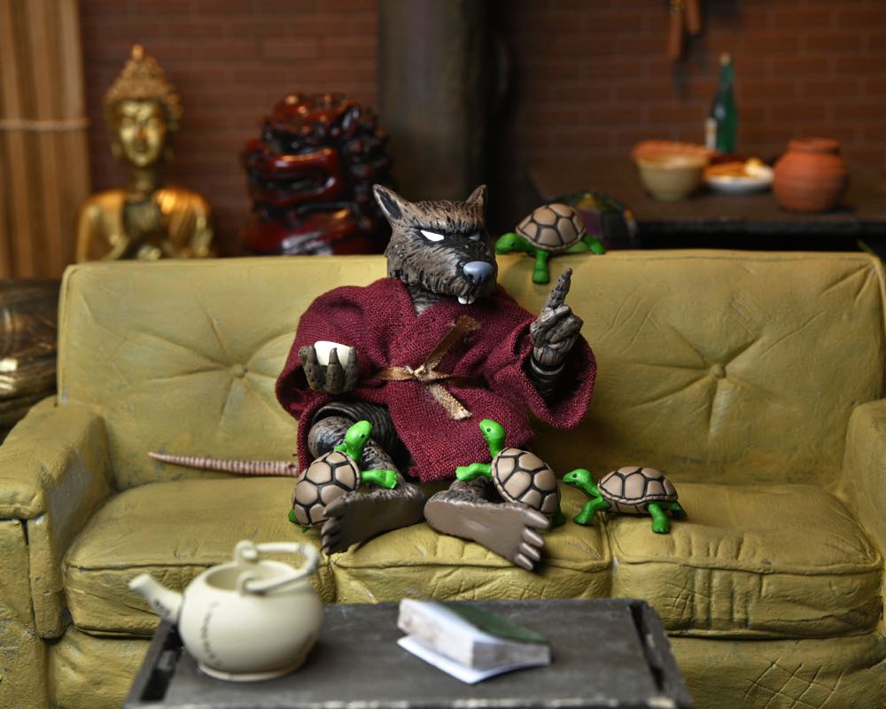 Mirage: Master Splinter - Neca (Teenage Mutant Ninja Turtles) action figure collectible - Main Image 2