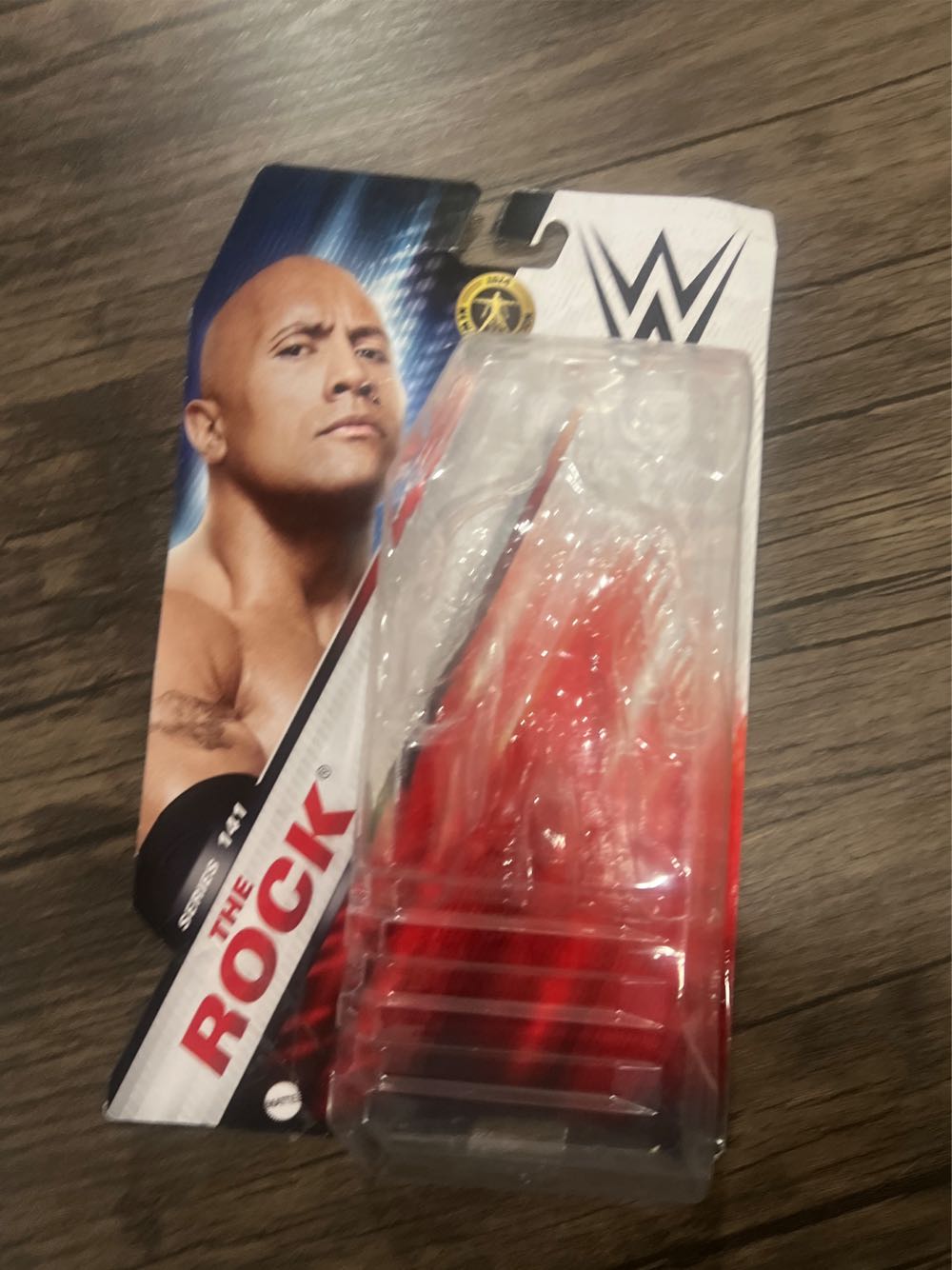 Mattel Wwe Basic Action Figure 6-inch Collectible The Rock With 10 Articulation Points & Life-like Look  action figure collectible [Barcode 194735198474] - Main Image 2
