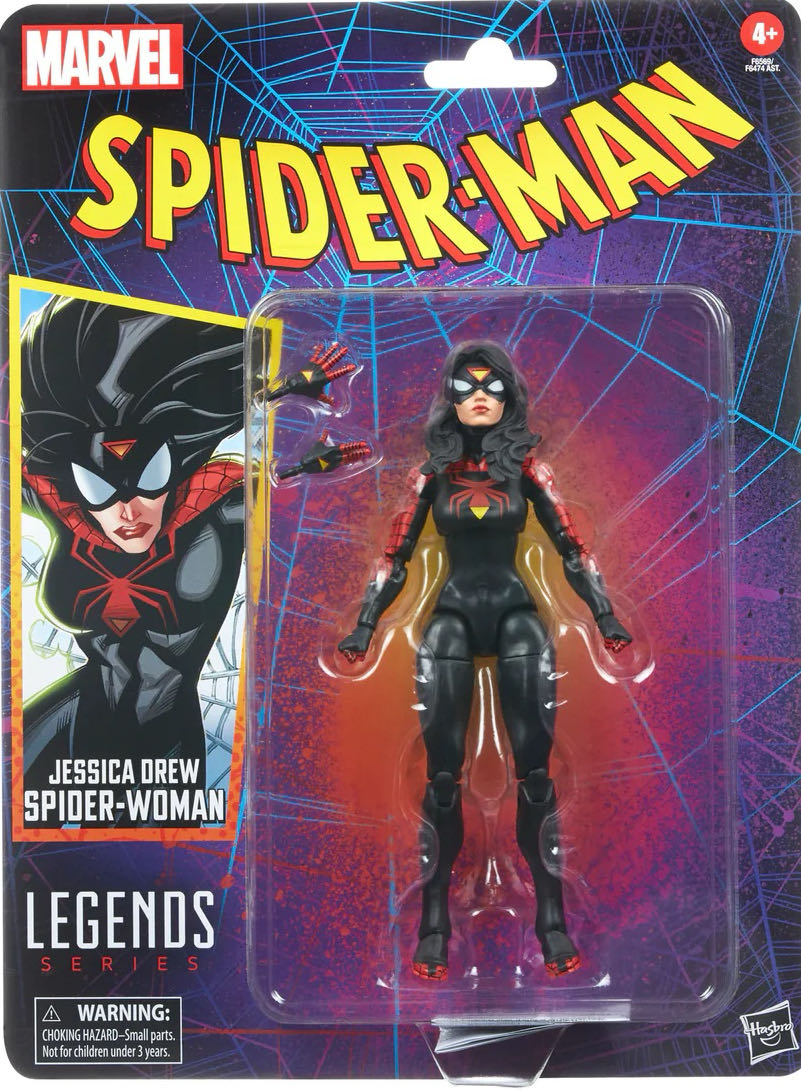 Spider-Man: Spiderwoman (Jessica Drew) - Hasbro (Marvel Legends) action figure collectible - Main Image 4