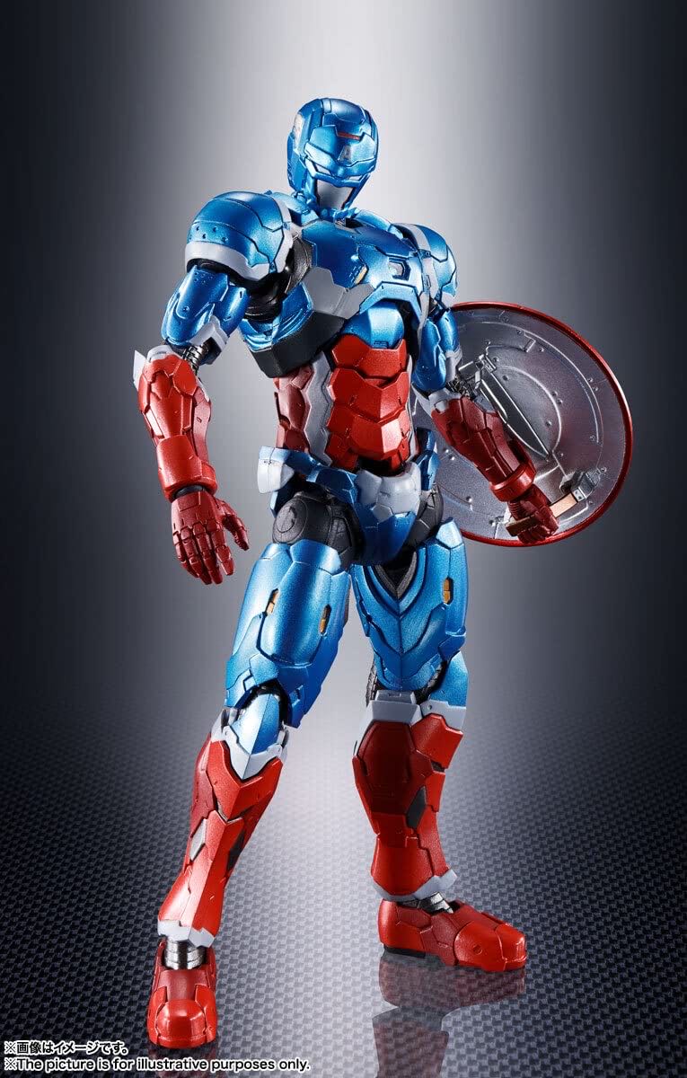 Captain America (Tech On Avengers) - S.H. Figuarts (Marvel) action figure collectible - Main Image 2