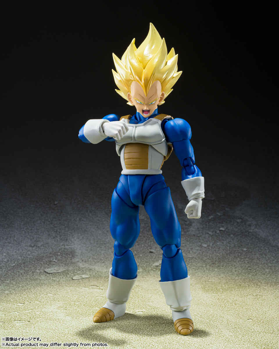 Vegeta (Awakened Super Saiyan Blood) - S.H. Figuarts (Dragonball Z) action figure collectible - Main Image 3