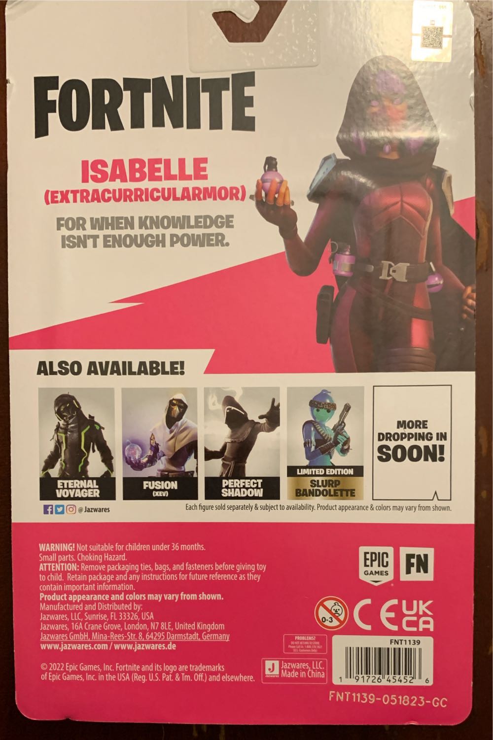 Isabelle - Jazwares (Fortnite Solo  Mode) action figure collectible - Main Image 2