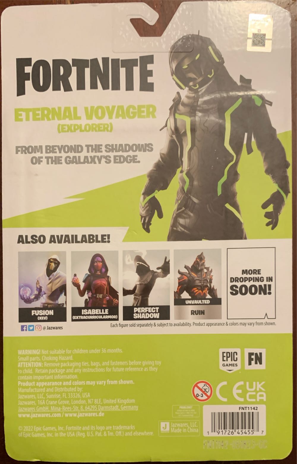 Eternal Voyager - Jazwares (Fortnite Solo  Mode) action figure collectible - Main Image 2