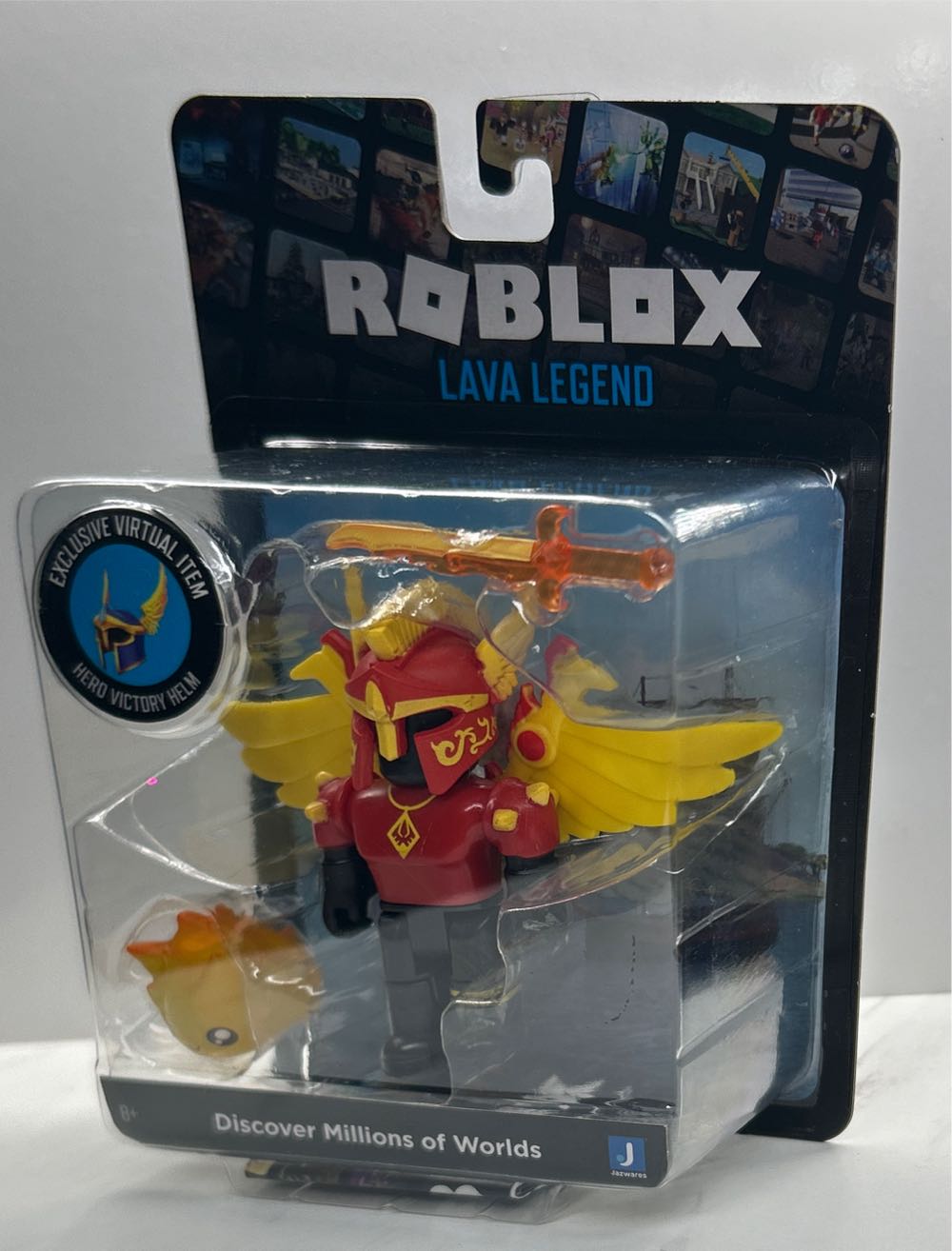 Roblox Core Figure W11 Lava Legend - Jazwares LLC (Roblox Lava Legend) action figure collectible [Barcode 191726455530] - Main Image 4