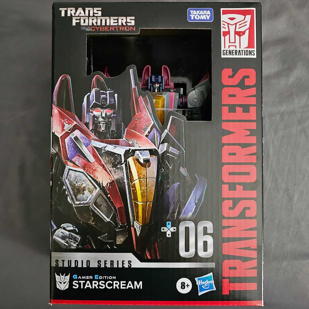 GE-06 Starscream ✅ - Hasbro / Takara Tomy (Transformers: Studio Series WFC) action figure collectible [Barcode 195166247984] - Main Image 2