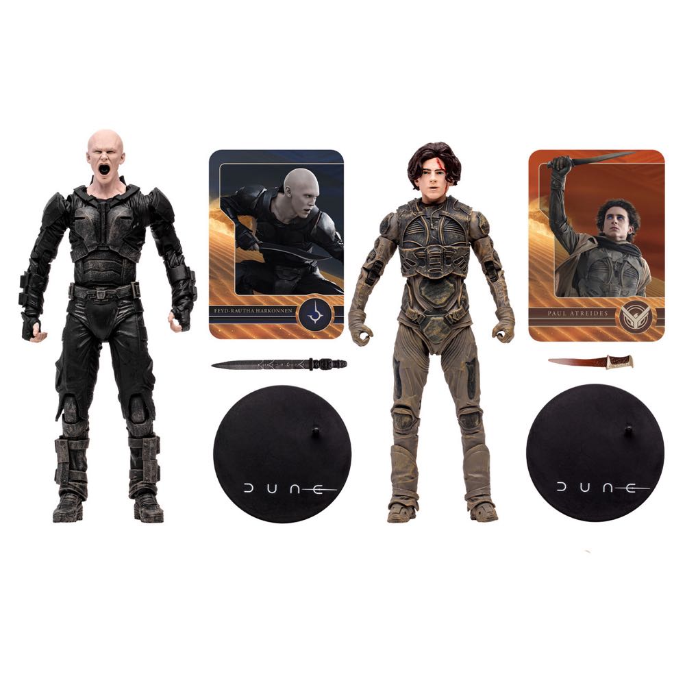 Feyd-rautha And Paul Atreides  - McFarlane (Dune) action figure collectible - Main Image 3