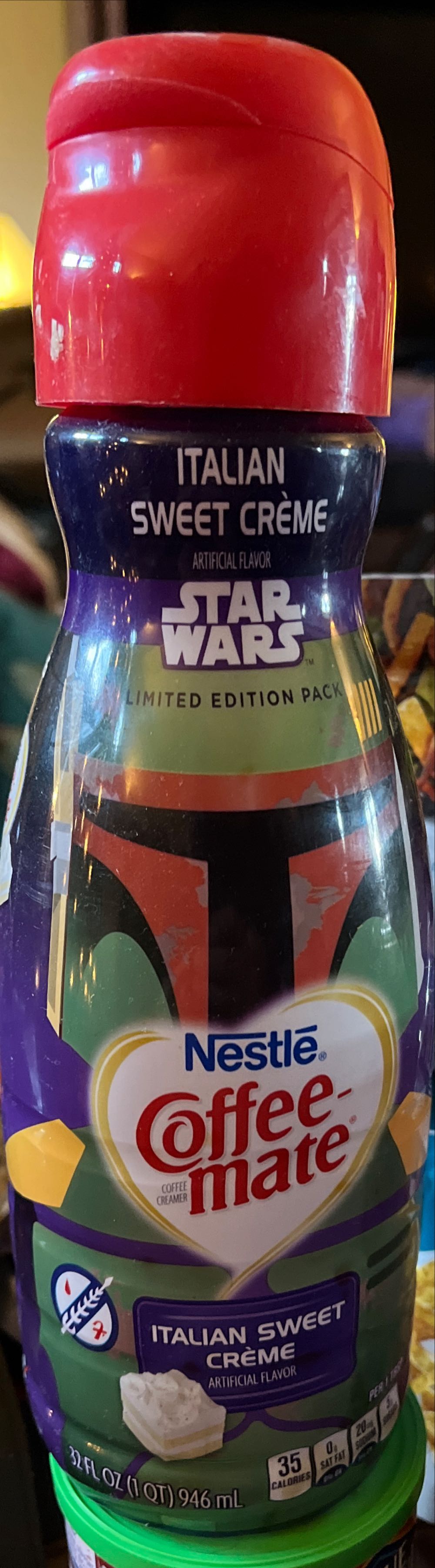 Nestle Coffee Mate Italian Sweet Creme Liquid Dollar General List Creamer Non Diary Creamer Penny –  action figure collectible [Barcode 050000281428] - Main Image 2