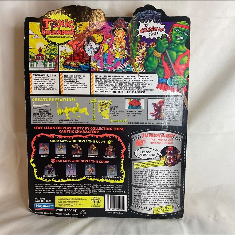 Toxic Crusaders: Junkyard - Playmates Toys (Toxic Crusaders) action figure collectible - Main Image 2