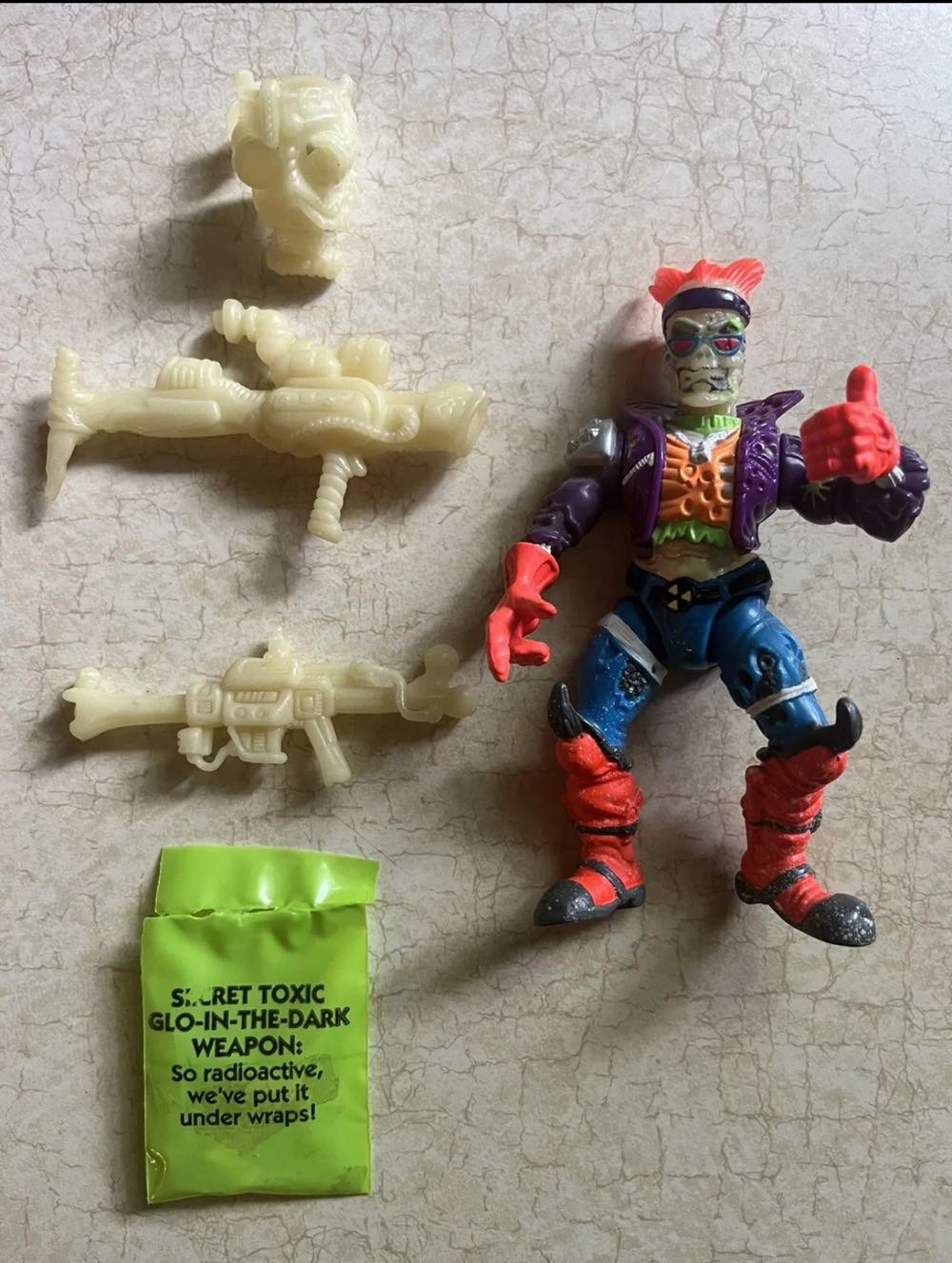 Toxic Crusaders: Bonehead - Playmates Toys (Toxic Crusaders) action figure collectible - Main Image 3