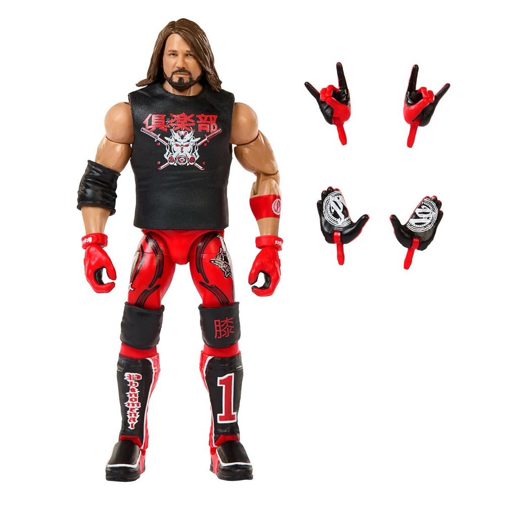 AJ Styles - WWE Mattel (WWE Elite Series 104 (2023)) action figure collectible - Main Image 2
