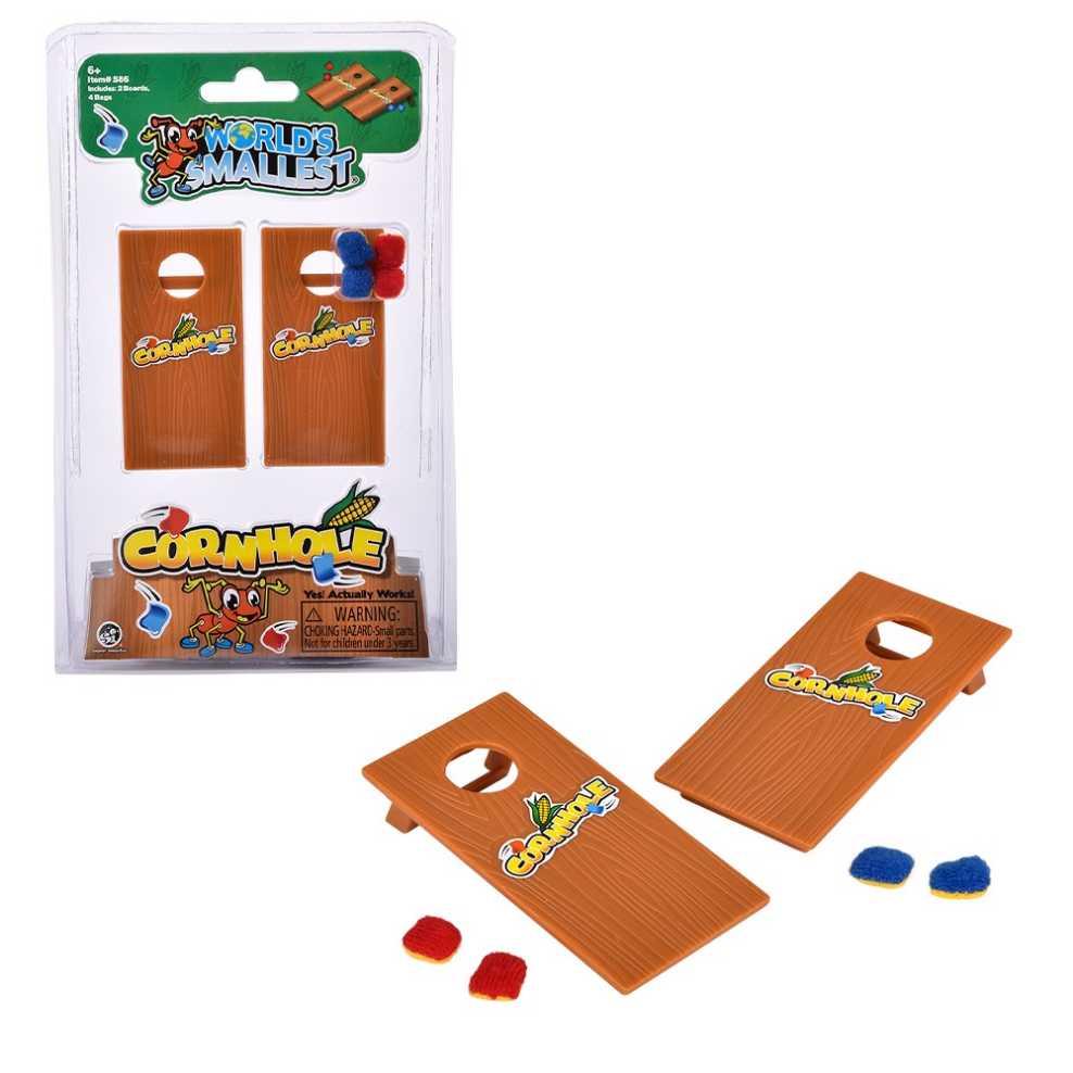 Worlds Smallest Cornhole Brown 586 - Super Impluse (Worlds Smallest) action figure collectible [Barcode 810010991577] - Main Image 2