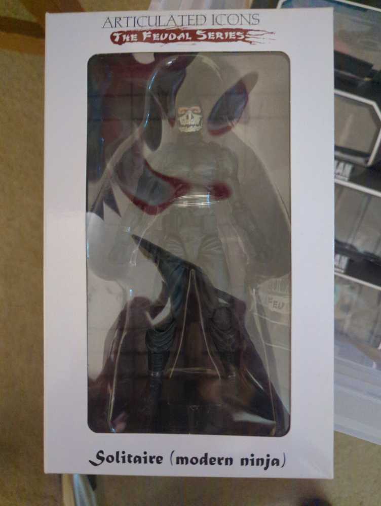 Articulated Icons Solitaire Modern Ninja - The Fwoosh action figure collectible - Main Image 2