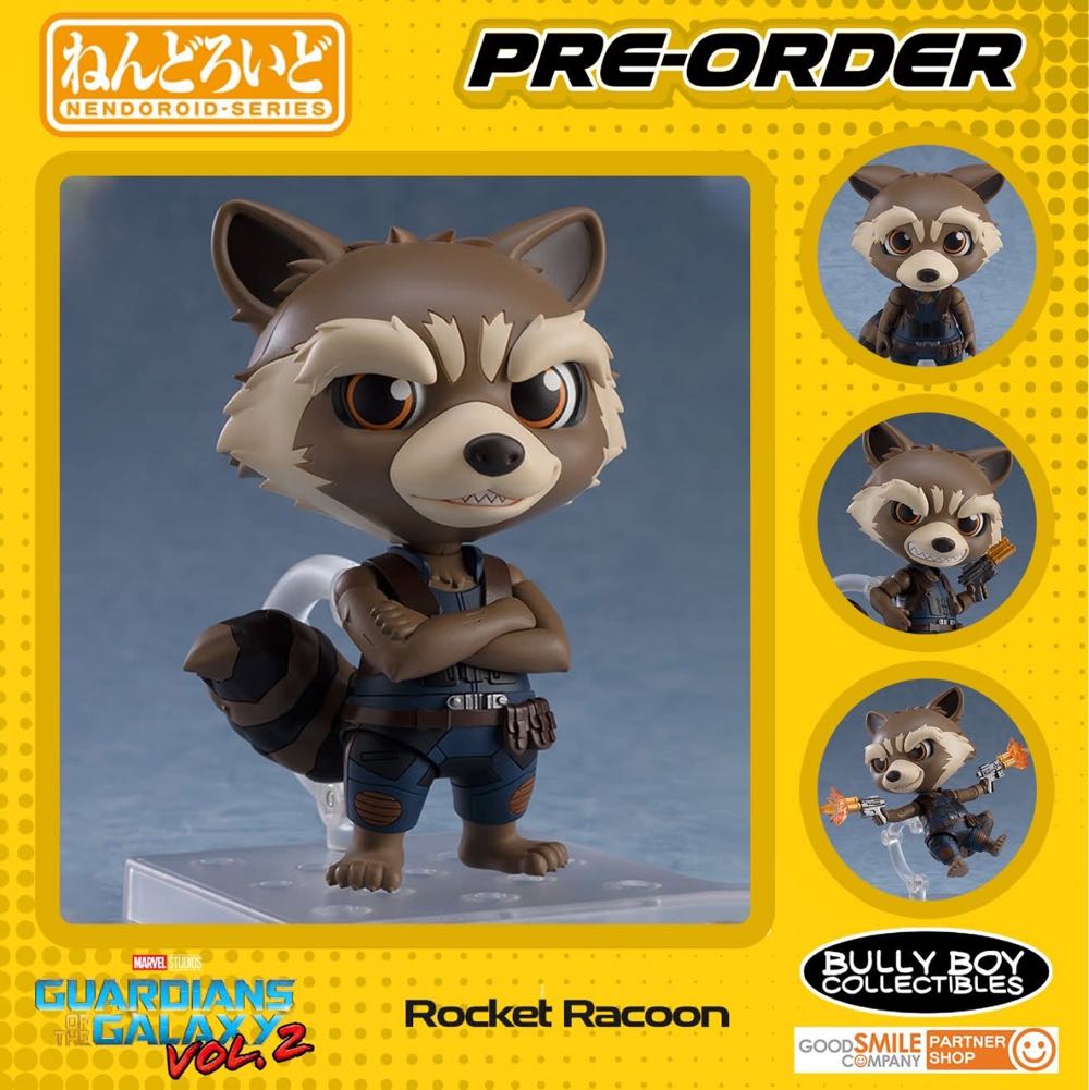Rocket Raccoon - Good Smile Company / Nendoroid (Nendoroid) action figure collectible [Barcode 4580590127203] - Main Image 3
