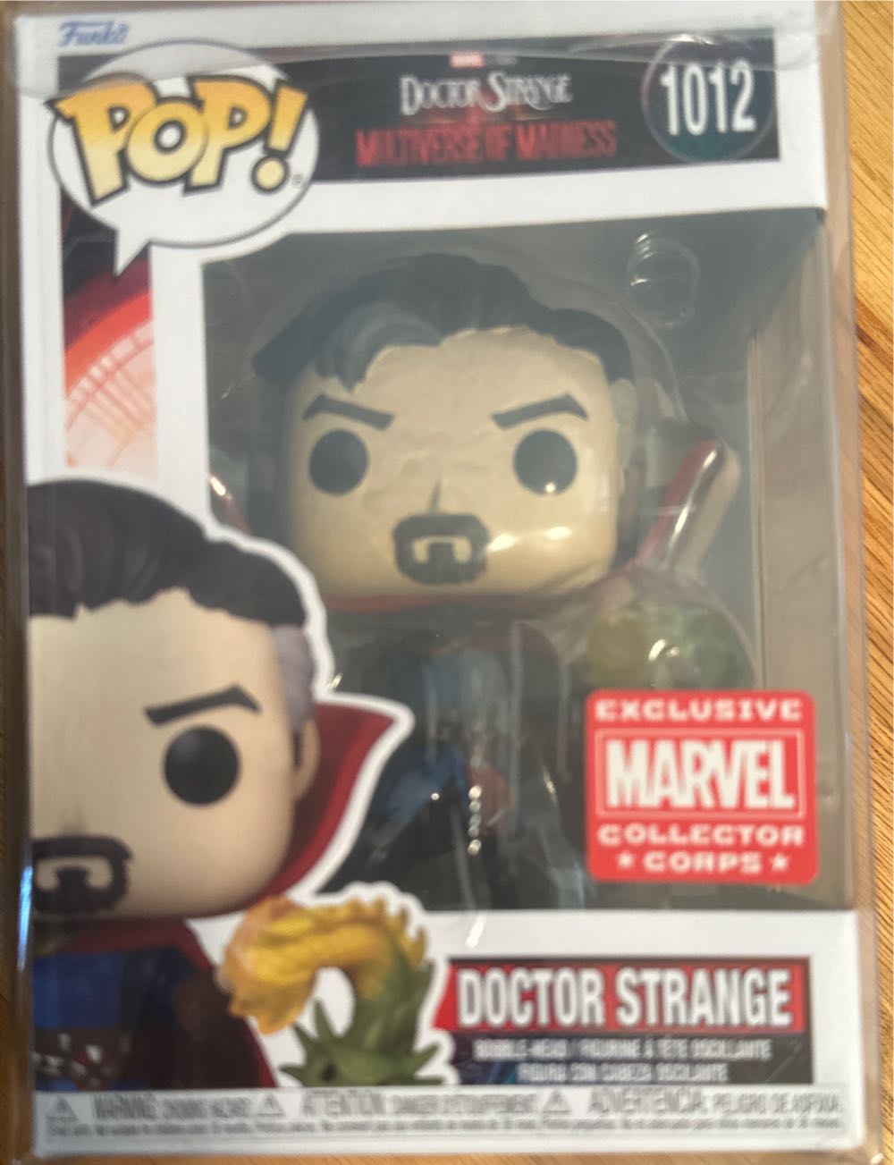 Funko Pop Doctor Strange Funko Pop! Marvel Multiverse Collector Corps Exclusive Madness # Of W In Dragons Protector Collectors The & New  action figure collectible [Barcode 889698630269] - Main Image 4