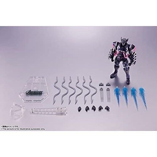 Tamashii Nations Venom Symbiote Wolverine Tech-on Avnegers Bandai Spirits S.h.figuarts Venom Symbiote Wolverine Tech-on Avengers 6.3 Inch - SH Figuarts / Bandai / Tamashii Nations (Marvel) action figure collectible [Barcode 4573102641656] - Main Image 2