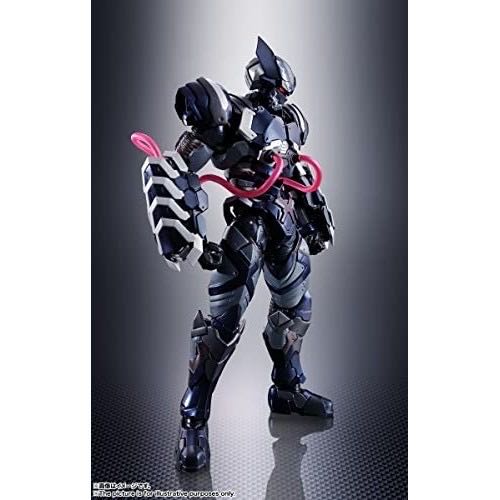 Tamashii Nations Venom Symbiote Wolverine Tech-on Avnegers Bandai Spirits S.h.figuarts Venom Symbiote Wolverine Tech-on Avengers 6.3 Inch - SH Figuarts / Bandai / Tamashii Nations (Marvel) action figure collectible [Barcode 4573102641656] - Main Image 3