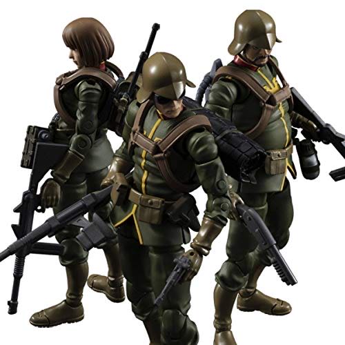 Megahouse G.m.g. Mobile Suit Gundam Principality Of Zeon Army Soldier Set With Gift Multiple Colors Mh82993  action figure collectible [Barcode 4535123829932] - Main Image 1