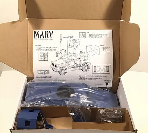 MARV Blue  action figure collectible - Main Image 2