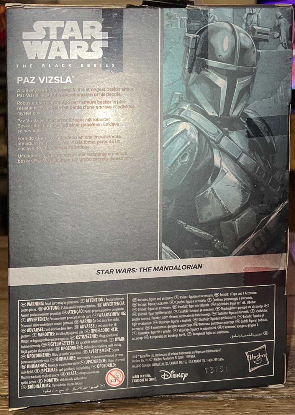 Paz  Vizsla - Hasbro (Star Wars) action figure collectible - Main Image 2