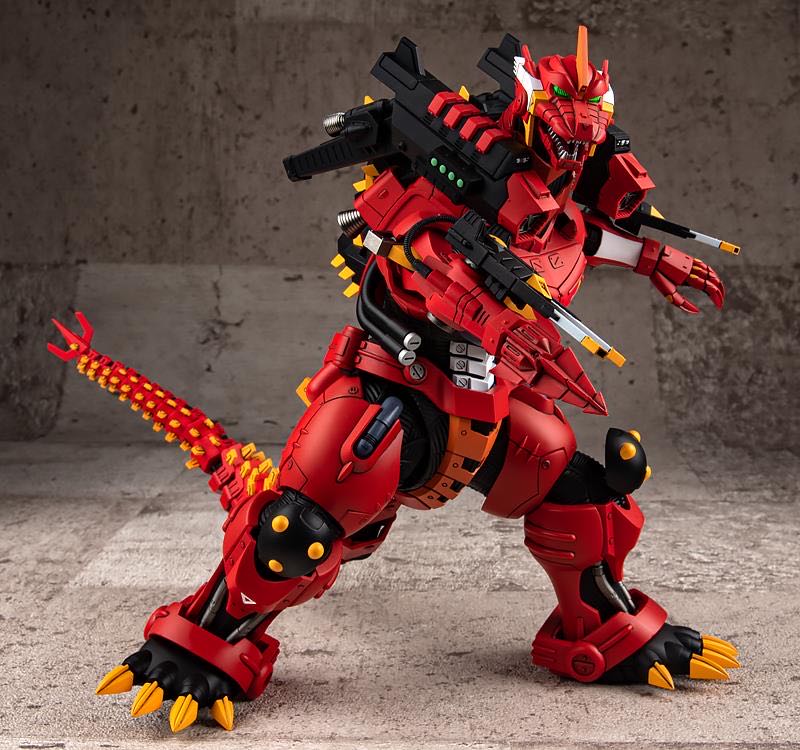 Mechagodzilla (Type-3 Kiryu EVA Unit-02) - Aoshima (Godzilla vs. Evangelion) action figure collectible - Main Image 2