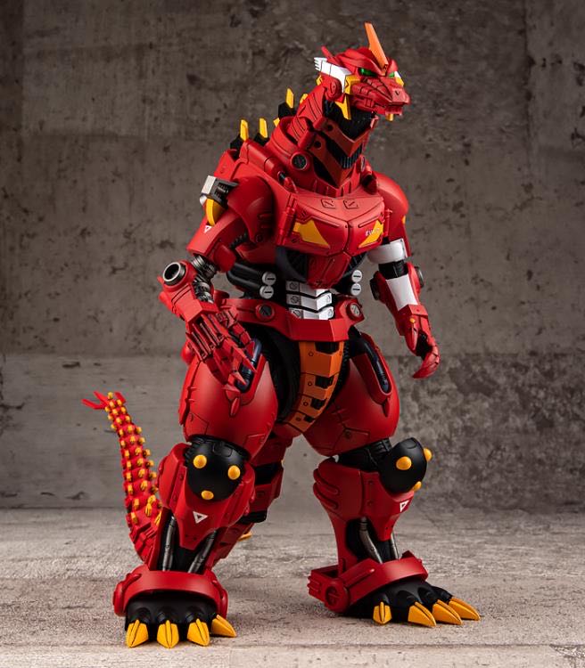 Mechagodzilla (Type-3 Kiryu EVA Unit-02) - Aoshima (Godzilla vs. Evangelion) action figure collectible - Main Image 4