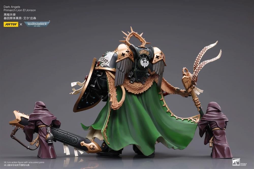 Dark Angels - Primarch Lion El’Jonson - Joy Toy (Warhammer 40K) action figure collectible - Main Image 3