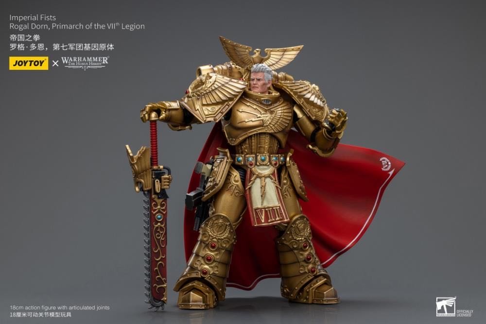 Imperial Fists - Rogal Dorn, Primarch of the VIIth Legion - Joy Toy (Warhammer 40K) action figure collectible - Main Image 2