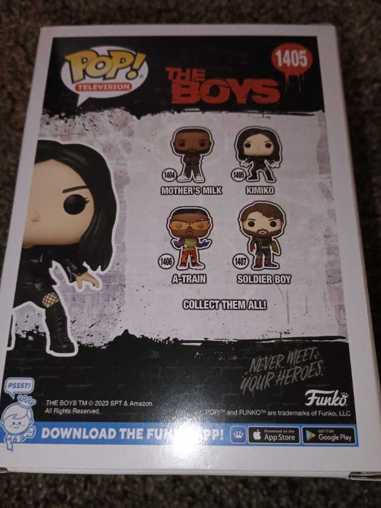 The Boys: Kimiko #1405 - Funko (The Boys) action figure collectible [Barcode 889698721226] - Main Image 2