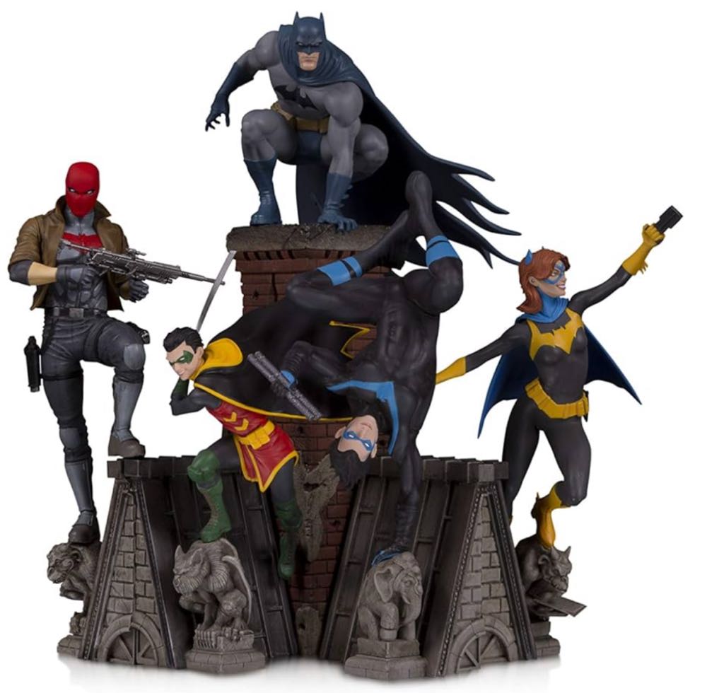Bat Family Statue Nightwing Partie 4 Sur 5 Nightwing Family Statue Bat Multi Part  action figure collectible [Barcode 761941356471] - Main Image 2