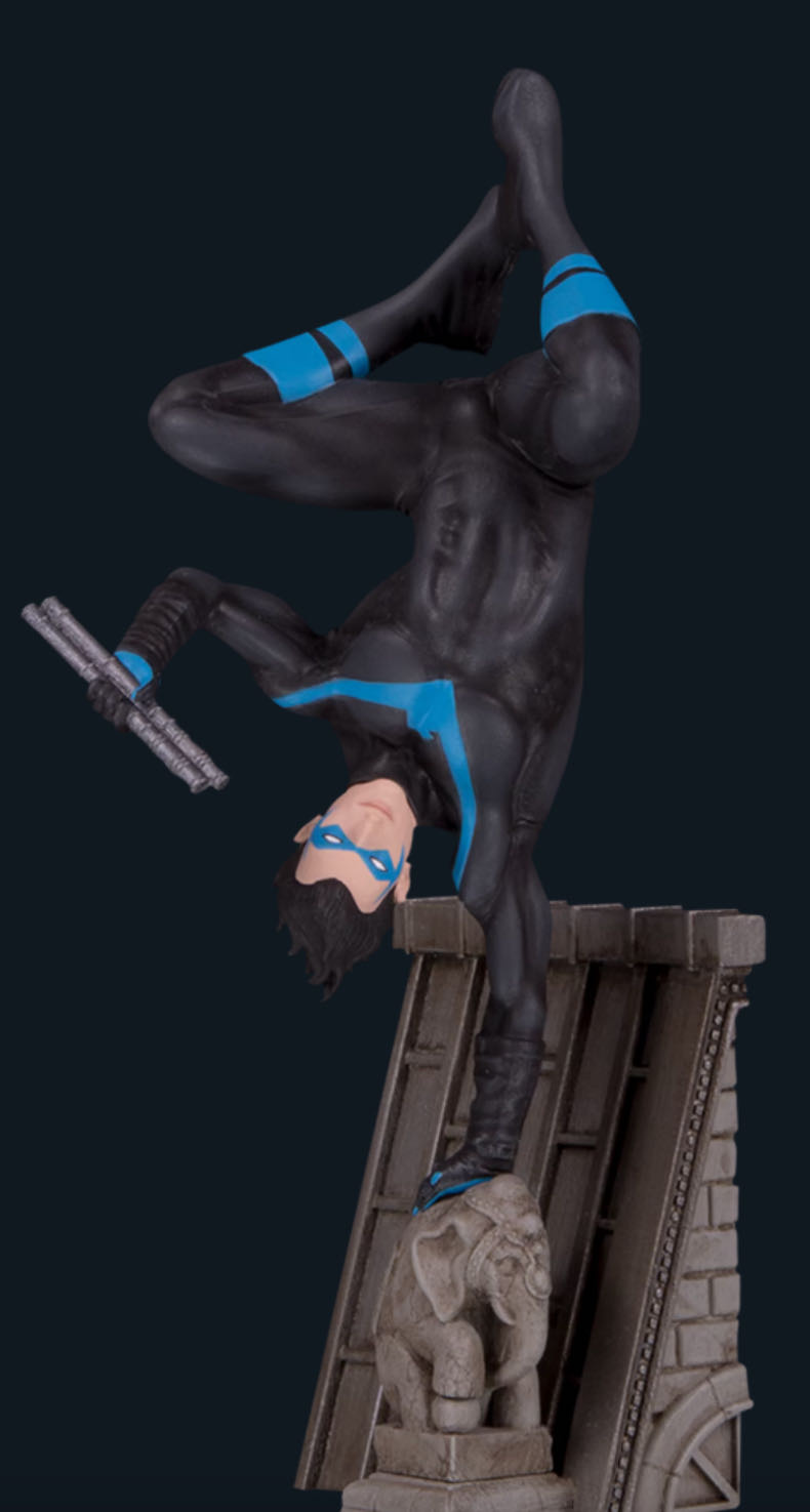 Bat Family Statue Nightwing Partie 4 Sur 5 Nightwing Family Statue Bat Multi Part  action figure collectible [Barcode 761941356471] - Main Image 4