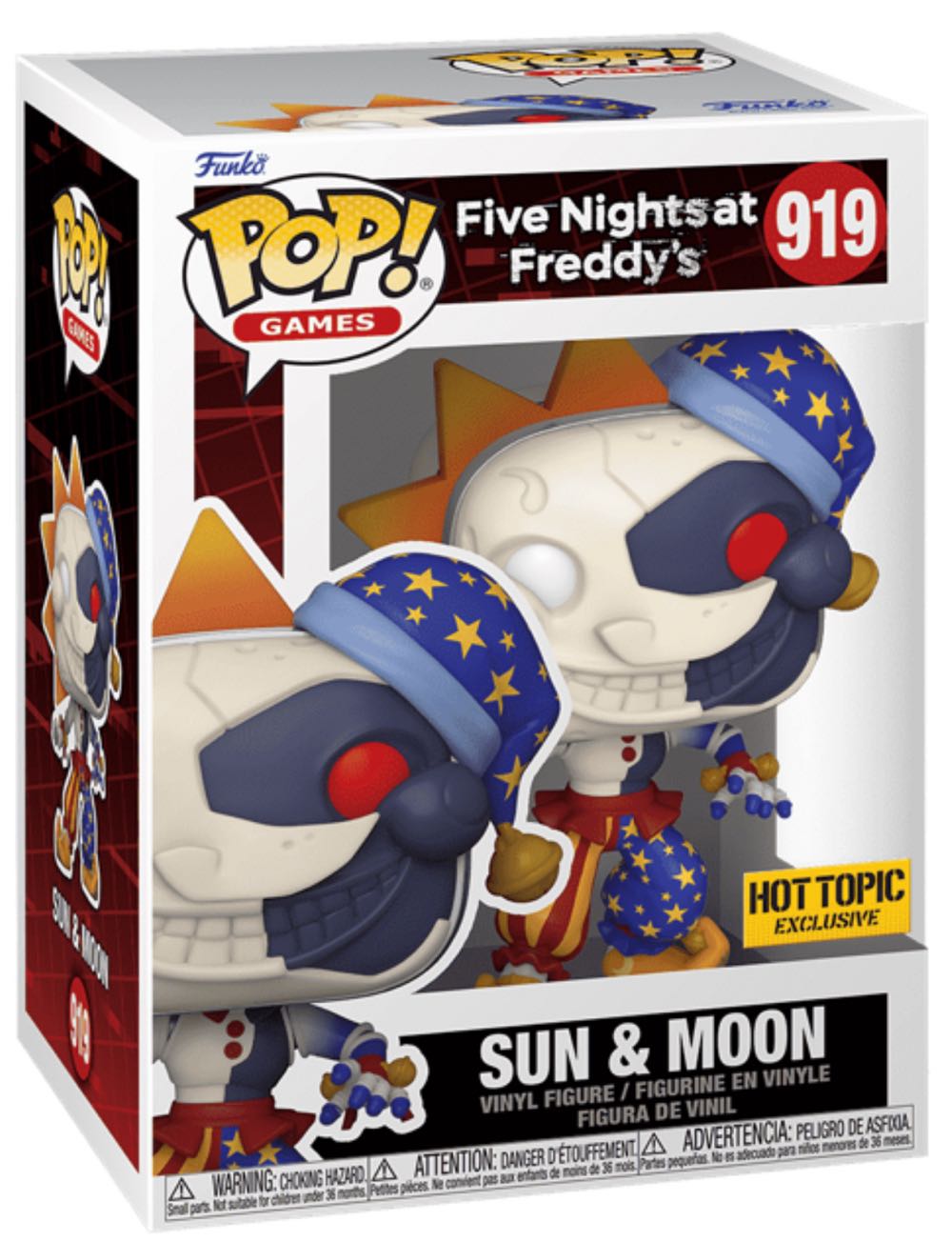 Sun & Moon (Five Nigths At Freddy’s) 919 Hot Topic Exclusive  action figure collectible [Barcode 889698711494] - Main Image 2