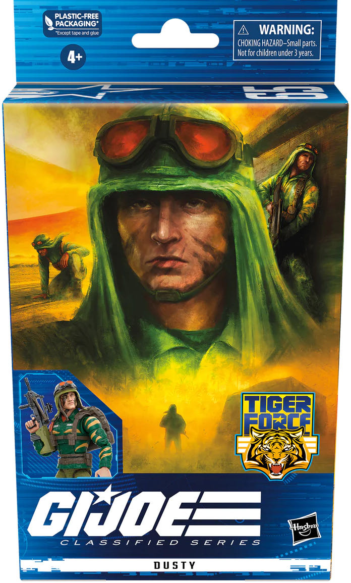 Dusty [Tiger Force] - Hasbro (G.I. Joe - Classified Series) action figure collectible - Main Image 4